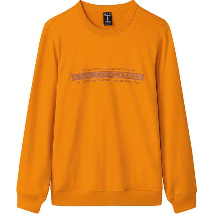 Skechers Sportlife Sweatshirt Men's Sweet Pepper Orange
