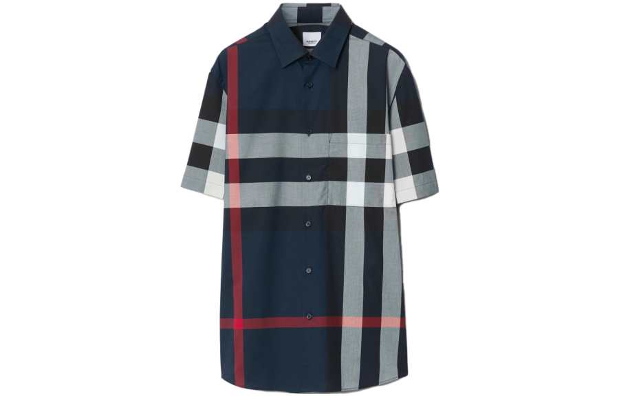 Burberry Burberry Checked Short Sleeved Shirt
