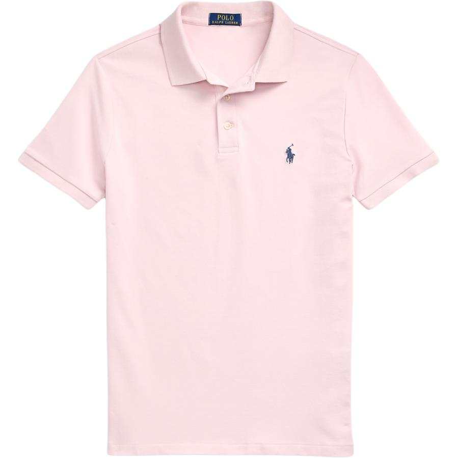 Polo Ralph Lauren Polo Shirt Custom Slim Fit Men's Pink