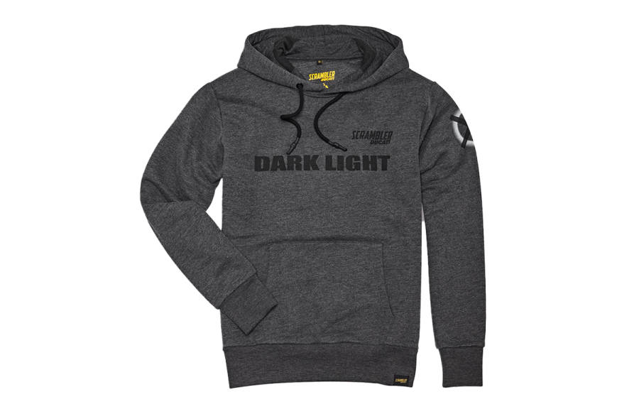 Ducati Sweatshirts Unisex Gray Hooded Moderate Regular
