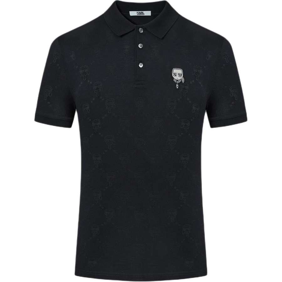 KARL LAGERFELD / Karl Lagerfeld Jeans Polo Shirt Men's Black