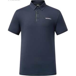 MERRELL SS24 Polo Shirt Men's Black