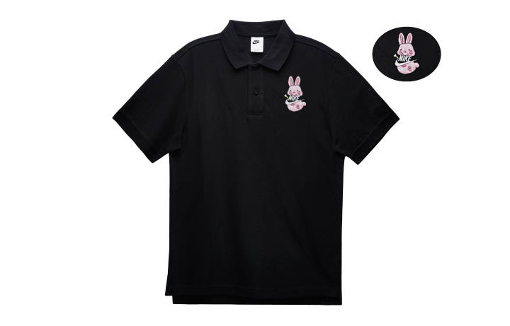 Nike Nike Polo Shirt Men's Black Pink