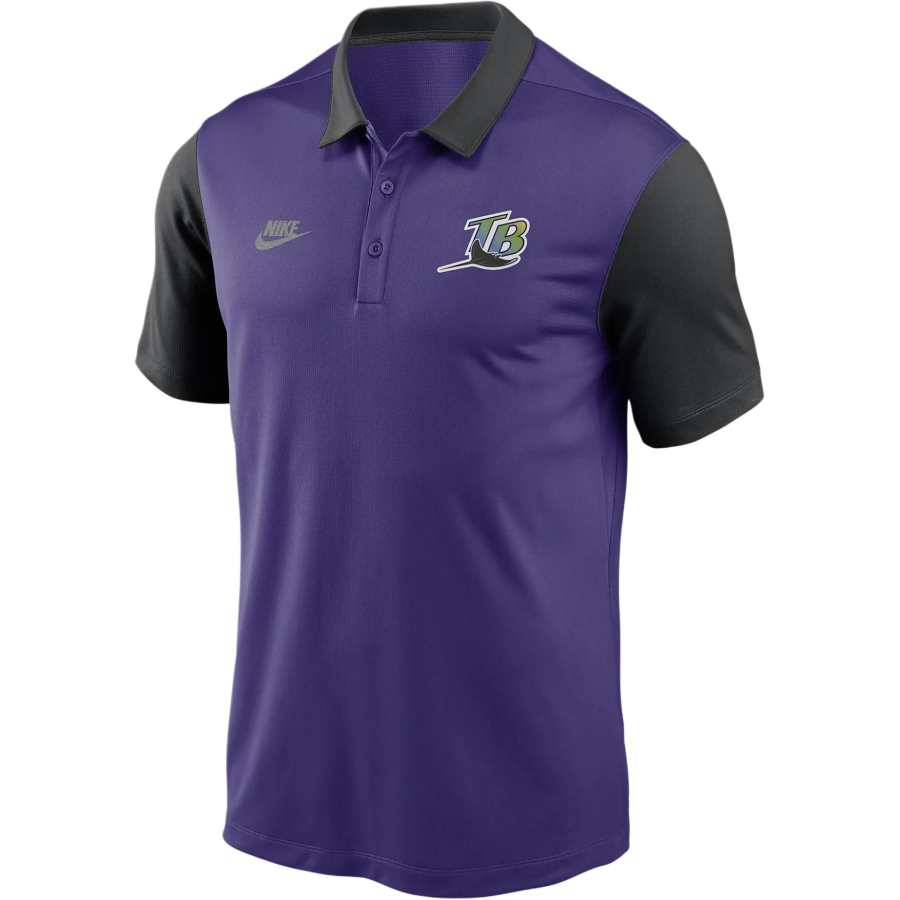 Nike Nike Tampa Bay Rays Cooperstown Victory Men's Nike Dri-FIT Mlb Polo