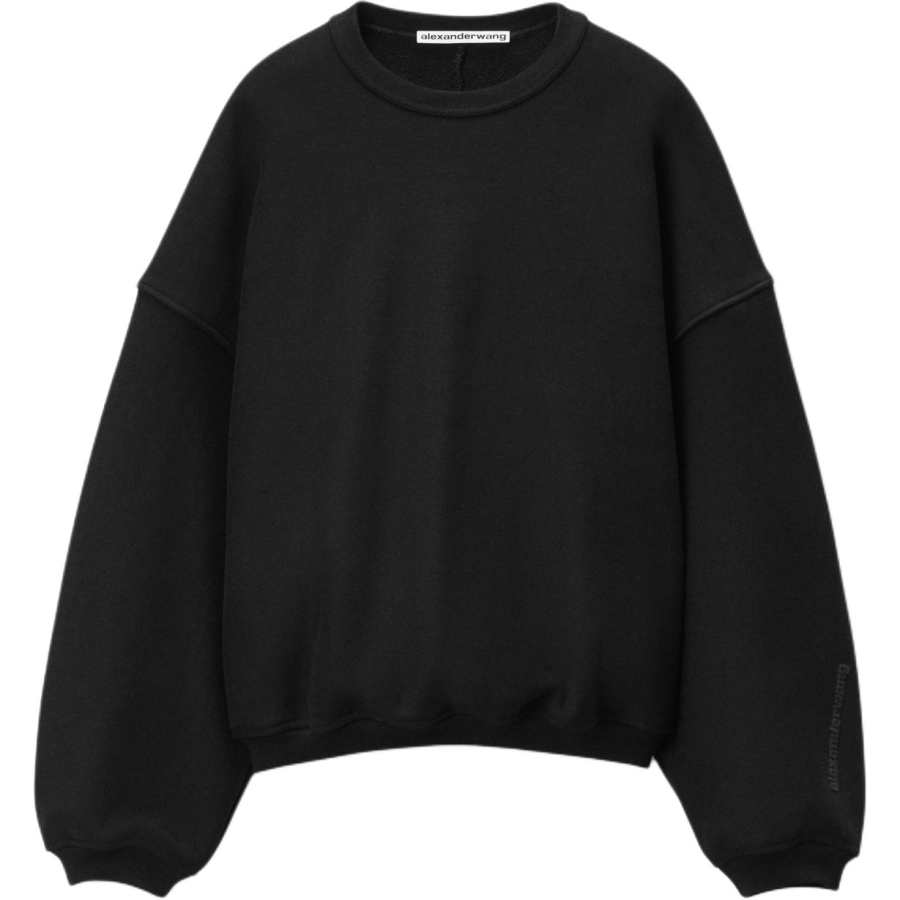 Alexander Wang Alexander Wang Logo embossed Cotton Sweatshirt