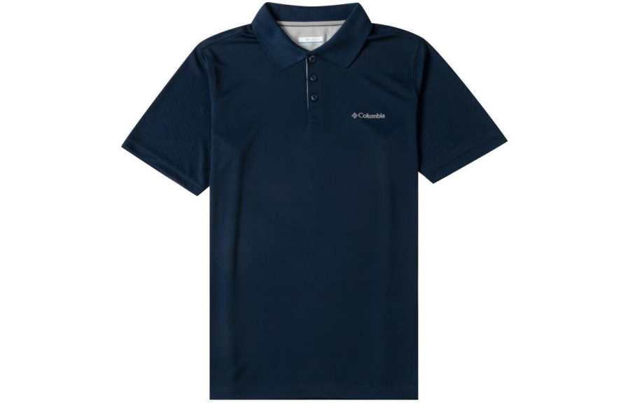 Columbia Polo Shirt Men's Marine Blue