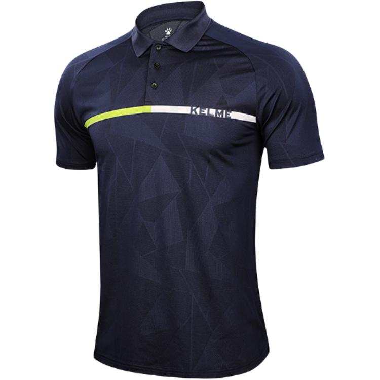 KELME Polo Shirts Men's Polo Collar Moderate Straight Fit