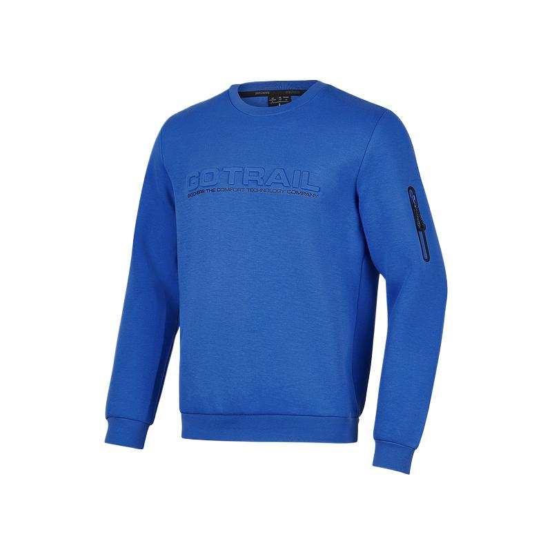 Skechers Wilderness Outdoor Collection Sweatshirt Men's Light Sea Blue