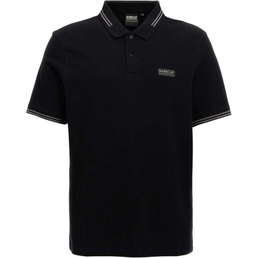 BARBOUR Essential Tipped Short-Sleeved Polo Shirt