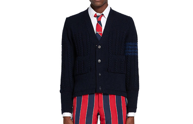 THOM BROWNE THOM BROWNE· Knitwear Men's Marine Blue