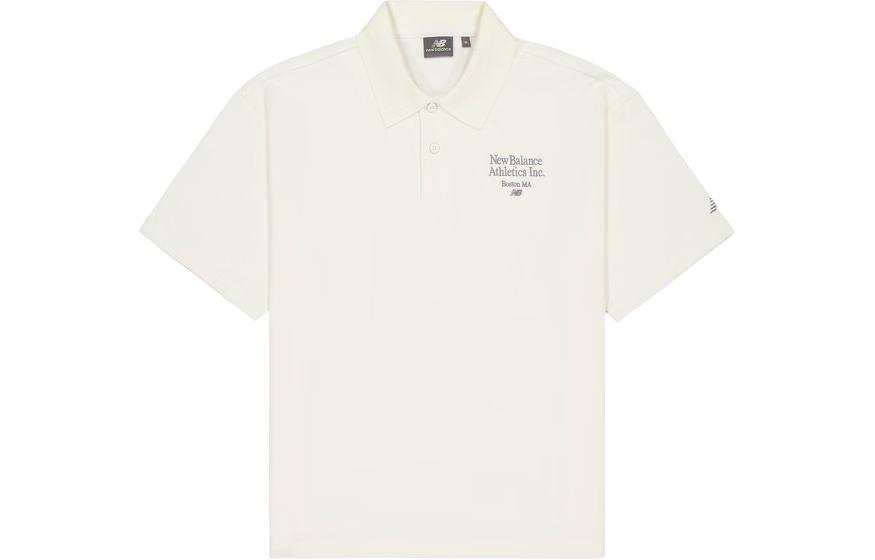 New Balance New Balance Polo Shirt Men's White