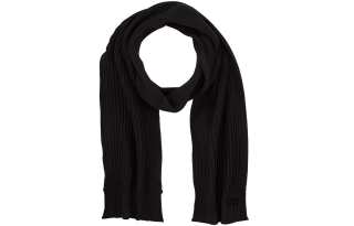 HUGO BOSS Knit Scarves Men's Black