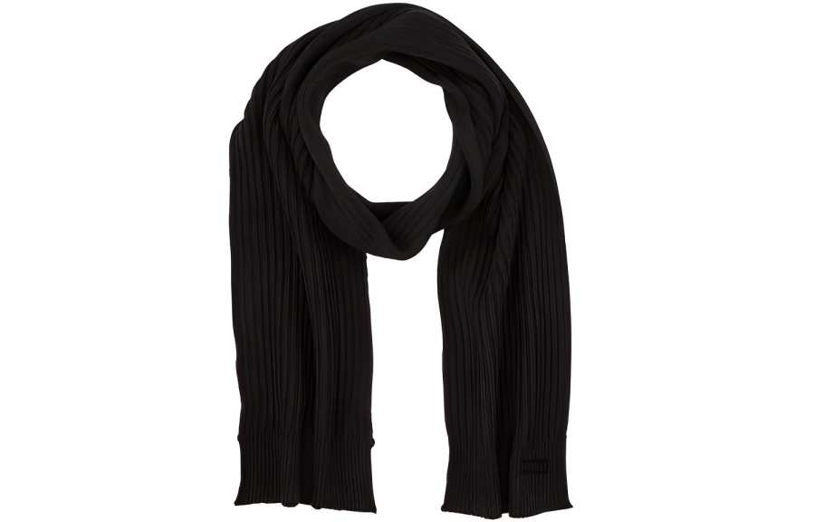 HUGO BOSS Knit Scarves Men's Black