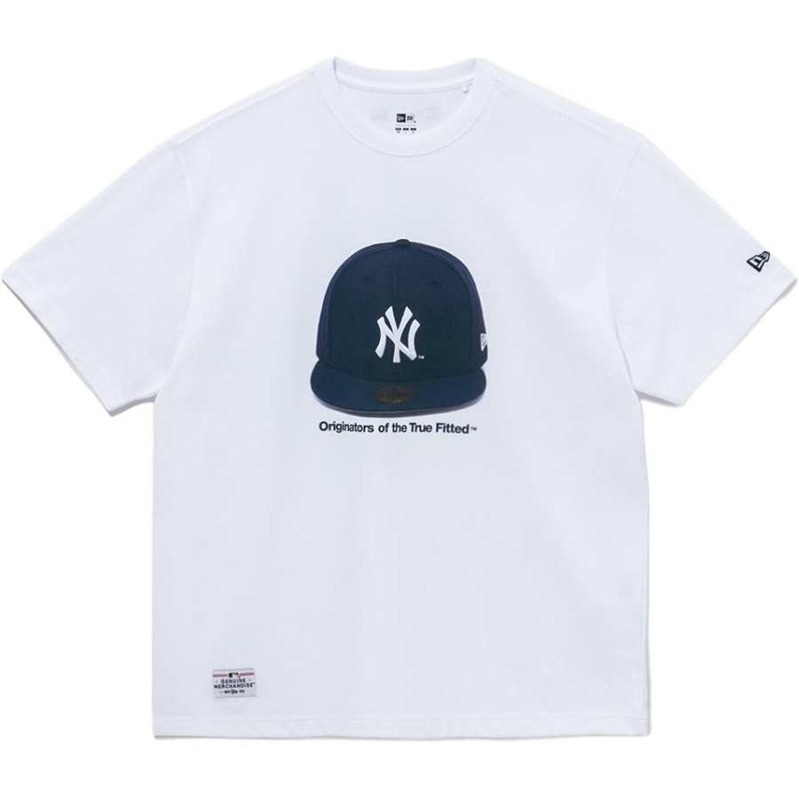 New Era x MLB T-Shirt Unisex White