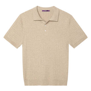 SKARO Polo Shirt Men's Khaki SKP851