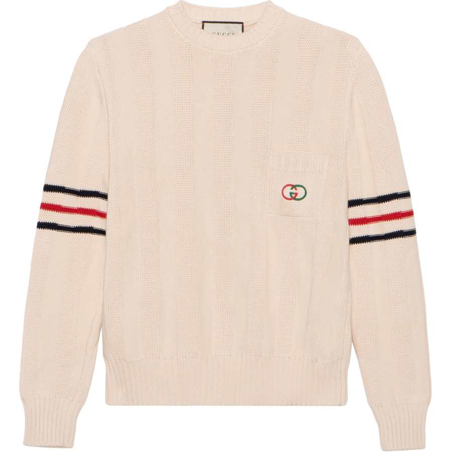 GUCCI Sweater Men's Ivory White