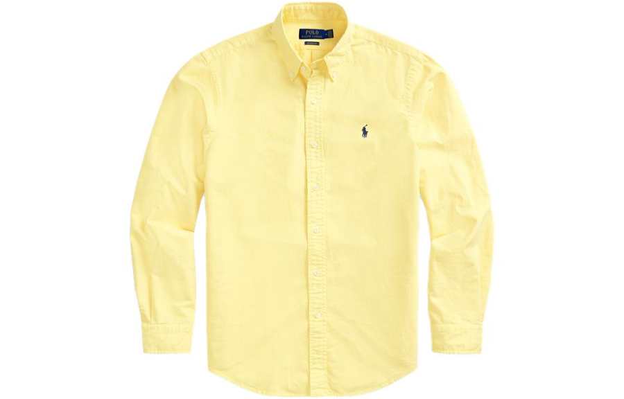 Polo Ralph Lauren FW23 Shirt Classic Version Men's Yellow