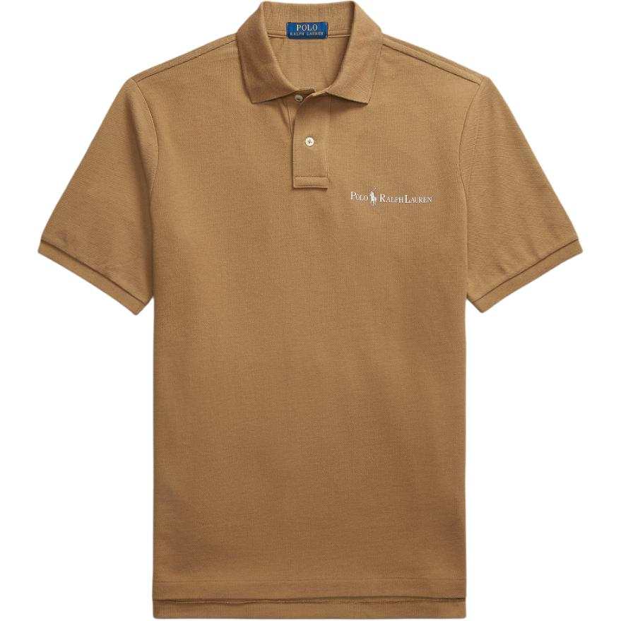 Polo Ralph Lauren SS24 Polo Shirt Classic Version Men's Brown Yellow