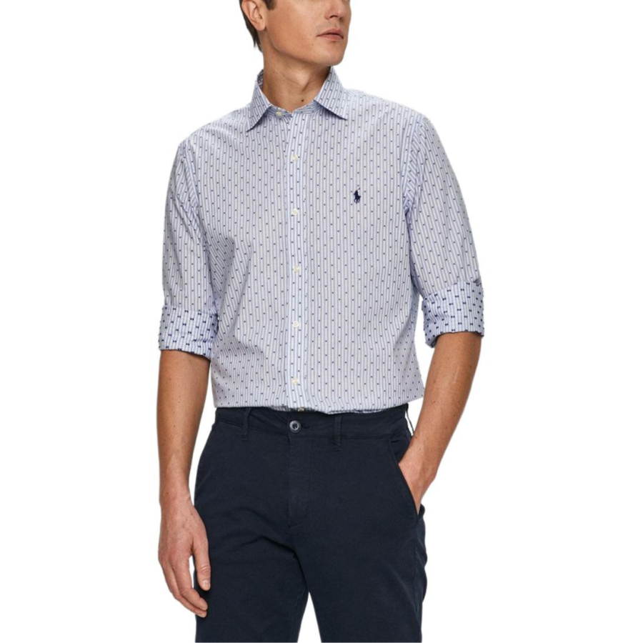 Polo Ralph Lauren Shirt Men's Blue White