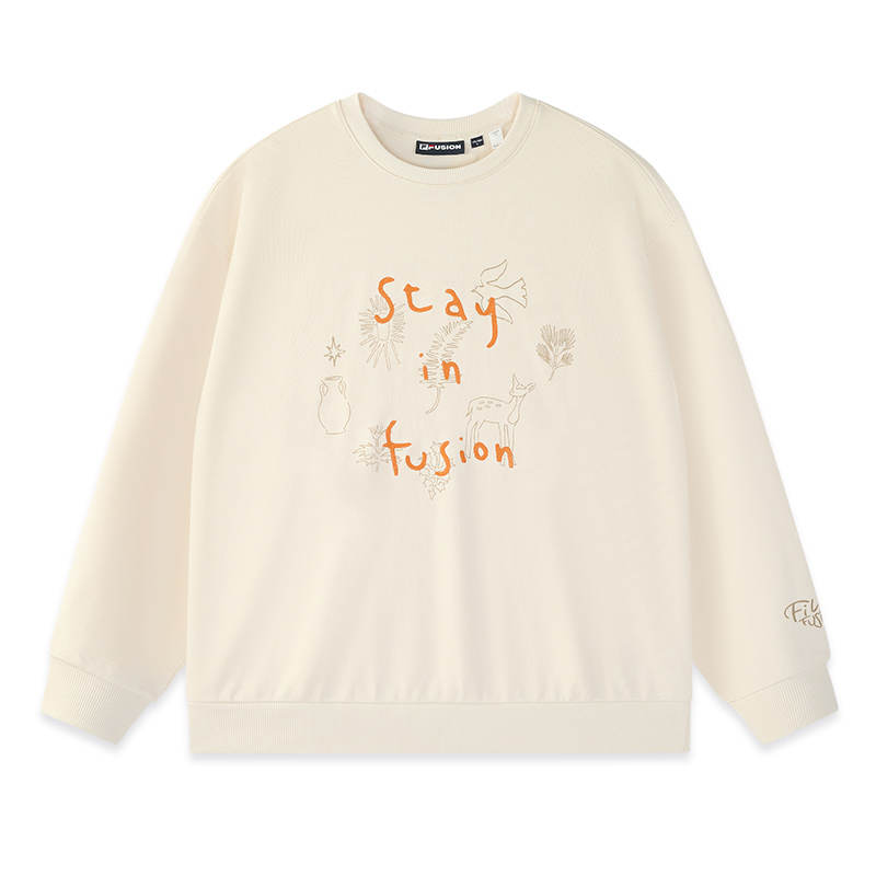 FILA FUSION CULTURE Sweatshirt Unisex Pale Cyan