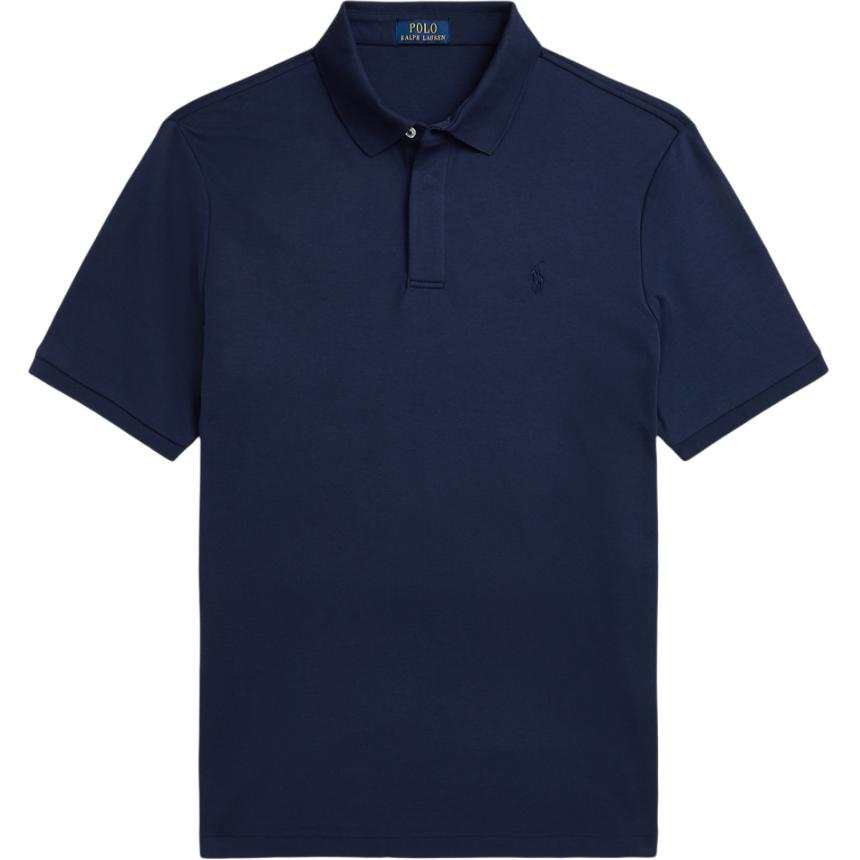 Polo Ralph Lauren SS24 Polo Shirt Classic Version Men's Elegant Dark Blue