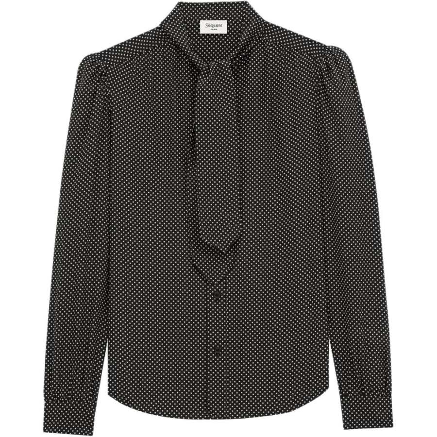 SAINT LAURENT Shirt Men's Black