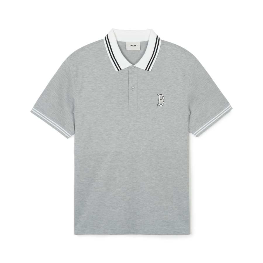 MLB MLB Polo Shirt Unisex Light Gray