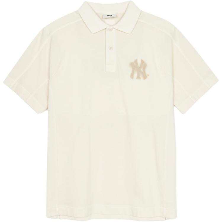 MLB MLB T Shirts Men's Beige Suggest 1 Size Down Crew Neck