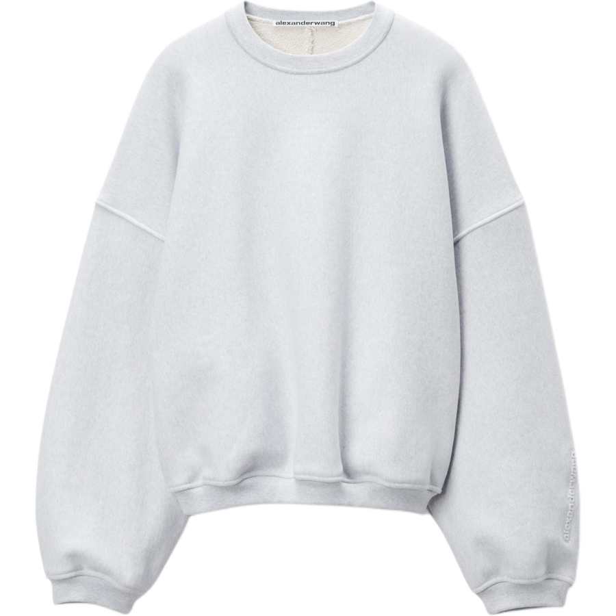 Alexander Wang Alexander Wang Logo embossed Cotton Sweatshirt