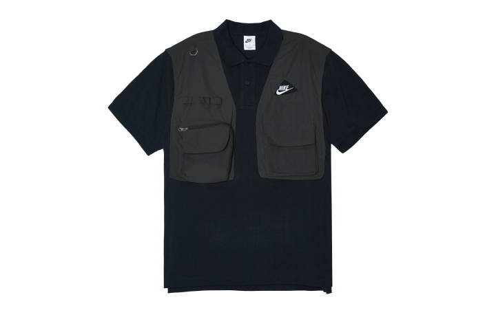 Nike Nike Polo Shirt Men's Black Gray