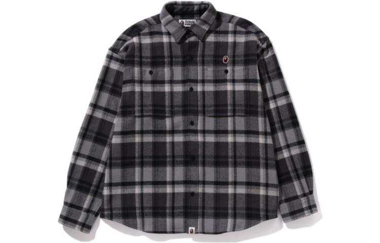 A BATHING APE A BATHING APE Check Flannel Shirt