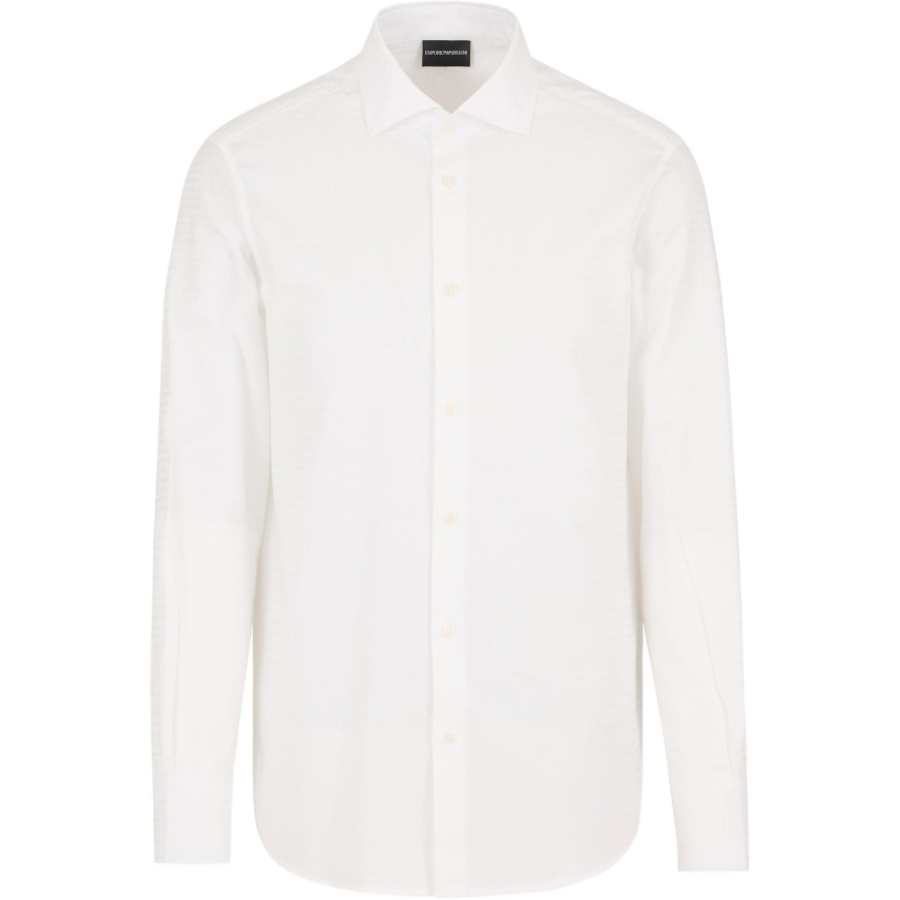EMPORIO ARMANI Logo Jacquard Shirt