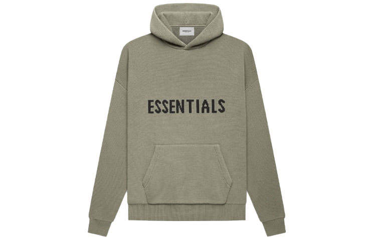 Fear Of God Essentials Knit Pullover Hoodie SS21