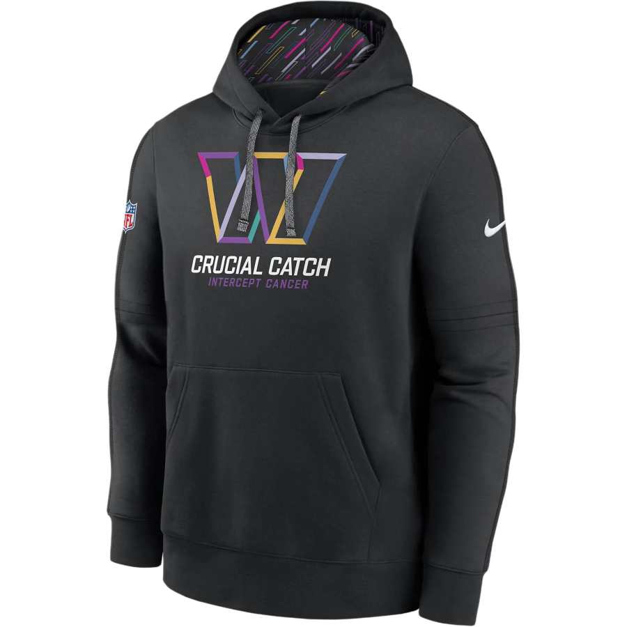 Nike Nike NFLClub Washington Commanders Crucial Catch Sweatshirt Men's Black