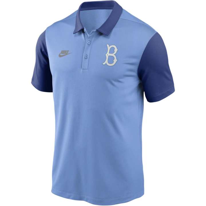 Nike Nike Brooklyn Dodgers Cooperstown Victory Men's Nike Dri-FIT Mlb Polo