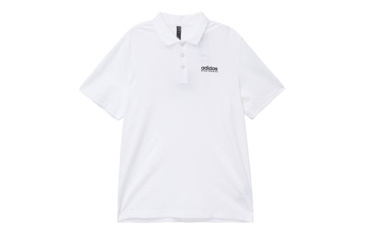 Adidas Adidas Polo Shirts Men's White Polo Collar Moderate Other