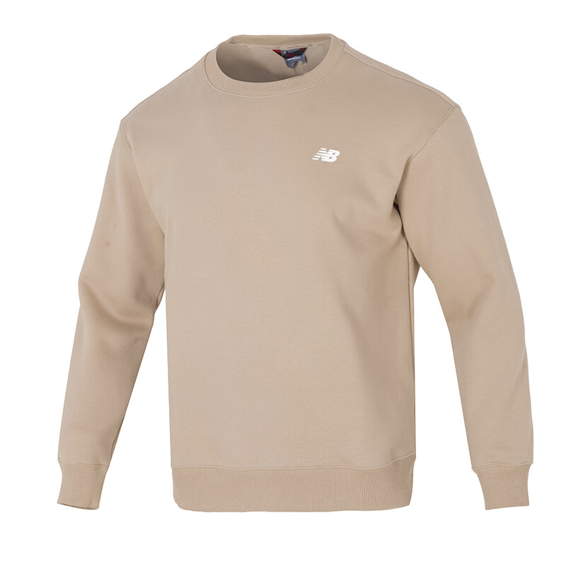 New Balance New Balance Running Fitness Training Fleece Lined Sweatshirt Men's Brown