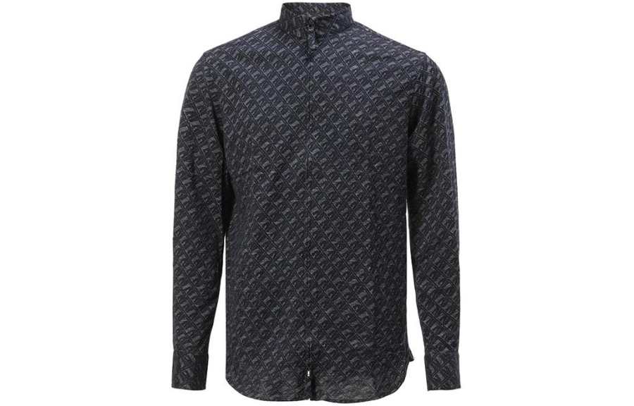 EMPORIO ARMANI Shirt Men's Dark Blue