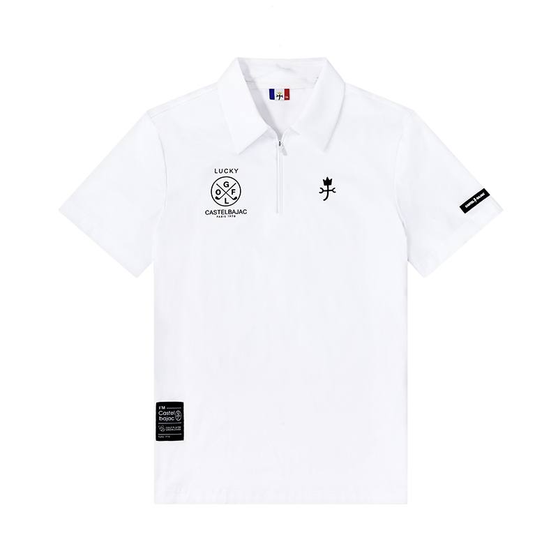 CASTELBAJAC Polo Shirt Men's White