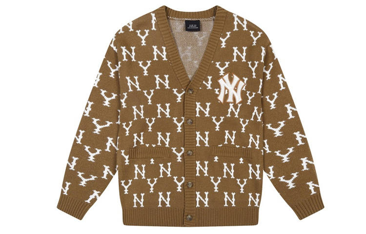 MLB MLB Old Flower Sweater Unisex Beige