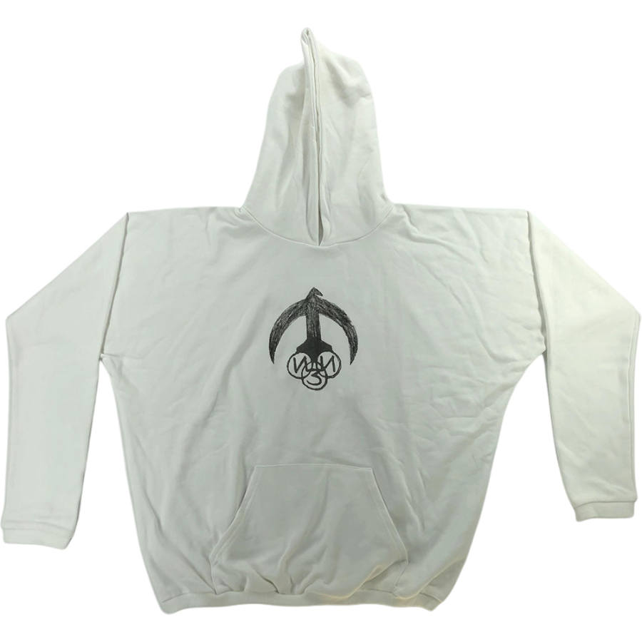 YEEZY VULTURES Kanye Hainan Listening Session GOSHA YZY CRESCENT Sweatshirt Unisex White