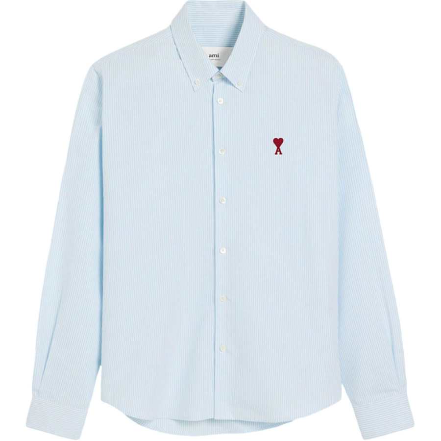 AMIPARIS Ami Paris Button Down Ami De Coeur Collar Shirt