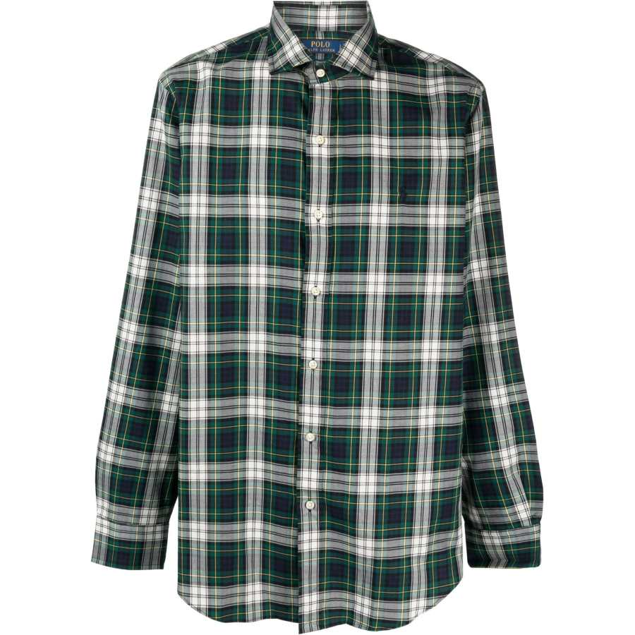Polo Ralph Lauren Oxford plaid cotton shirt