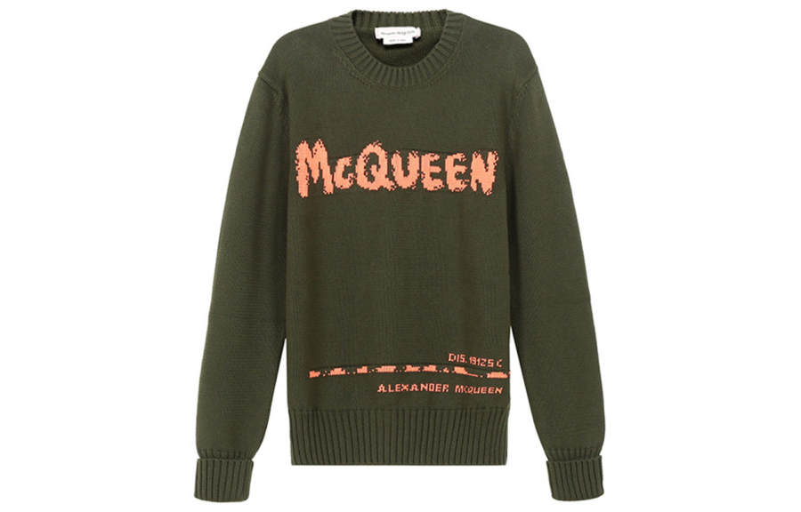 Alexander McQueen FW21 Sweater Men's Army Green