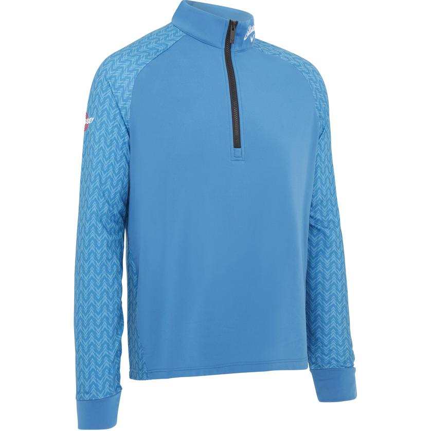 Callaway Sweatshirts Men's Blue Stand Collar Moderate