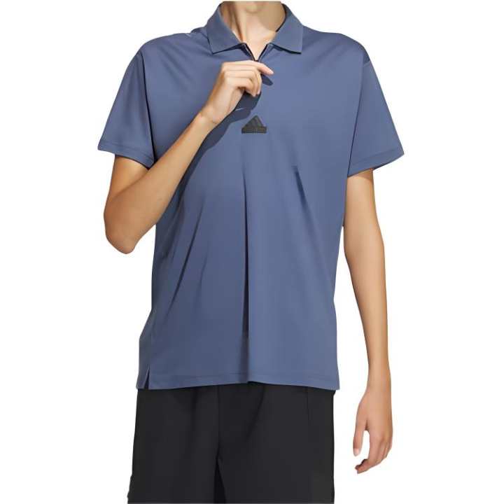 Adidas Adidas Polo Shirt Men's Gray Blue
