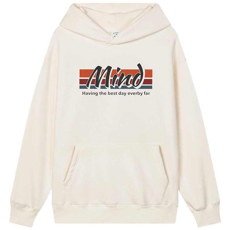 MIND ERROR MIND ERROR Sweatshirts Unisex Hooded Thickened Regular