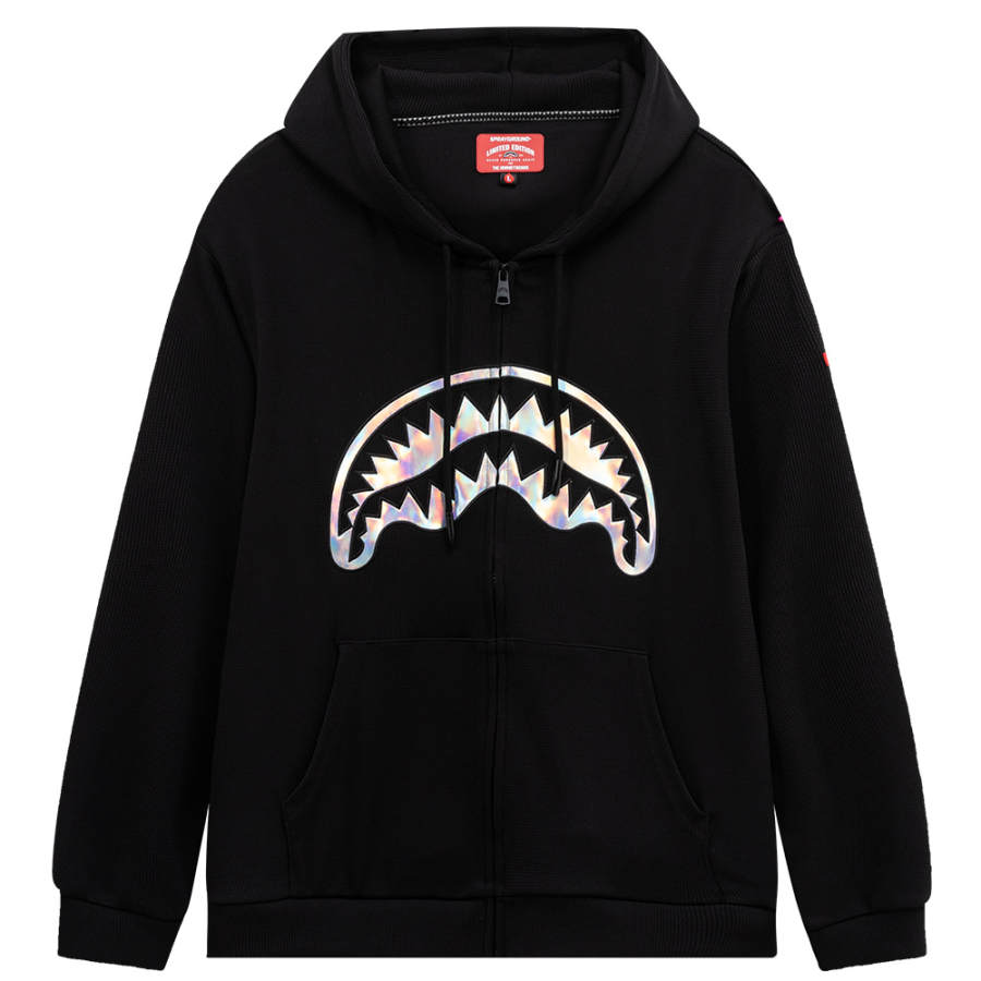SPRAYGROUND Sweatshirts Unisex Hooded Moderate Cardigan
