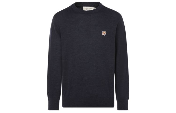 Maison Kitsune Maison Kitsune fox head wool jumper