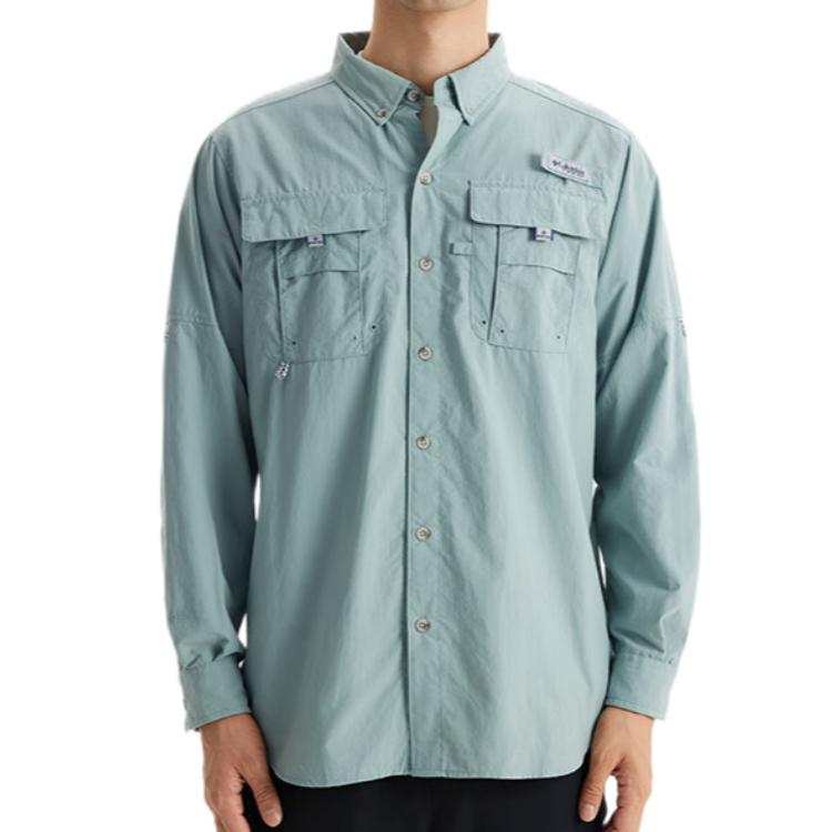 Columbia Bahama Shirt Unisex Light Cyan